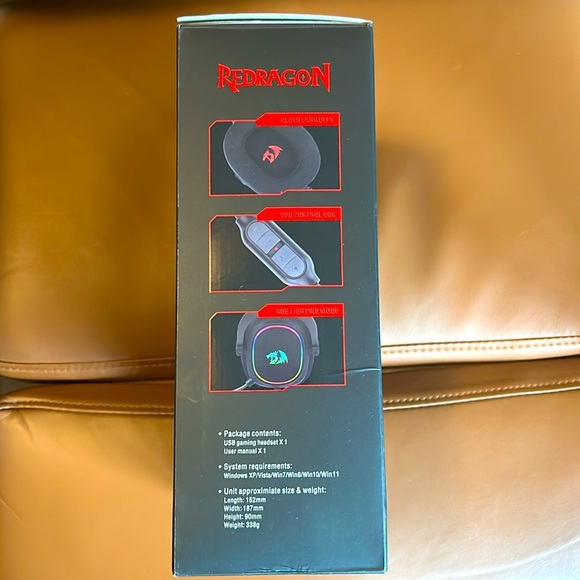 NWB Redragon Zues X Gaming Headset - Picture 4 of 9